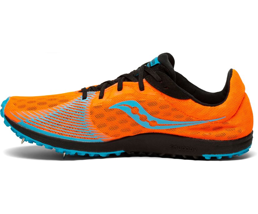 Saucony Kilkenny Xc9 Spike Women's Running Shoes Orange / Blue | Canada 161TCEV